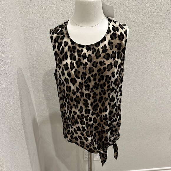Ladies Sleeveless Animal Print Size L - Picture 1 of 3